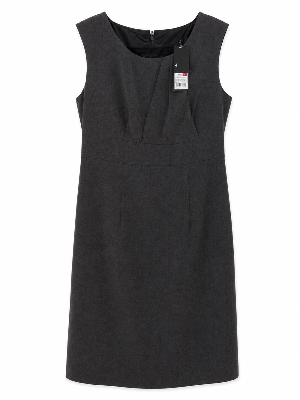 NWT Mossimo Heather Gray Sheath Dress Size 4 Career Workwear